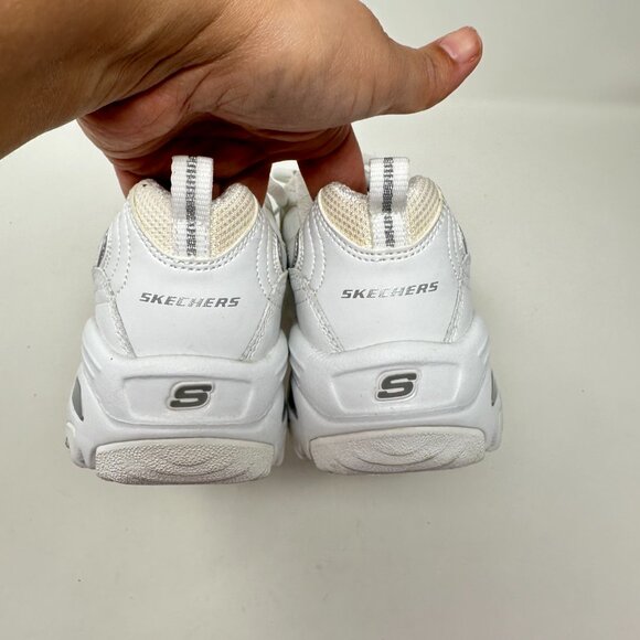 Skechers D'lites Sport Women size 9 White Athletic Sneakers - Picture 7 of 14